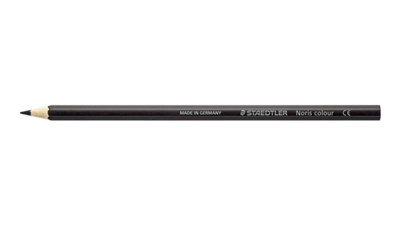 Kleurpotlood Noris 185 zwart
