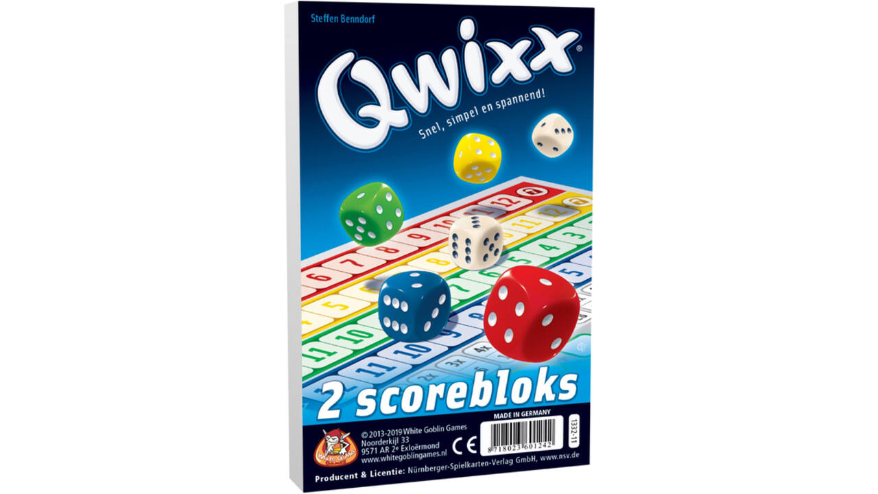 Qwixx scorebloks