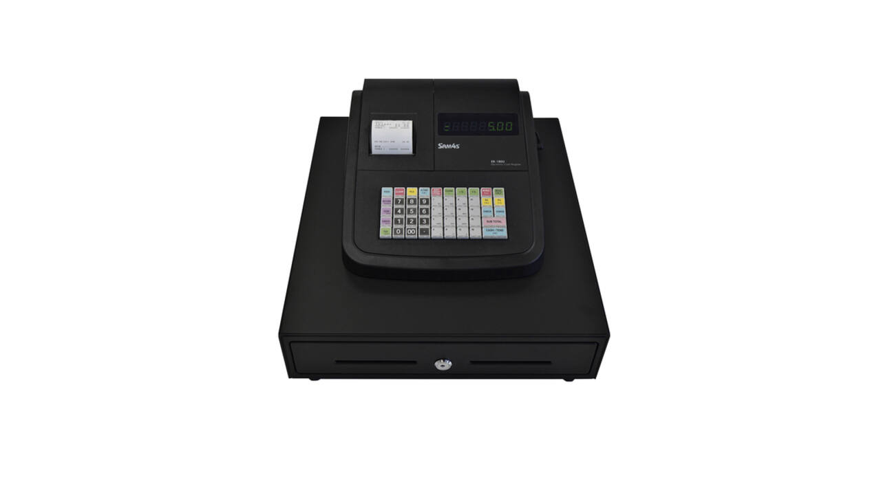 Kassa SAM4S ER-180U zwart