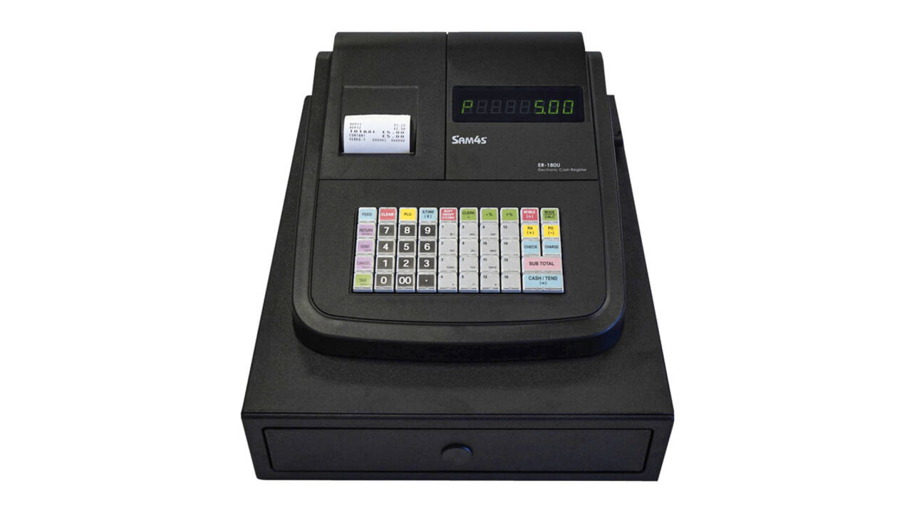 Kassa SAM4S ER-180U small zwart