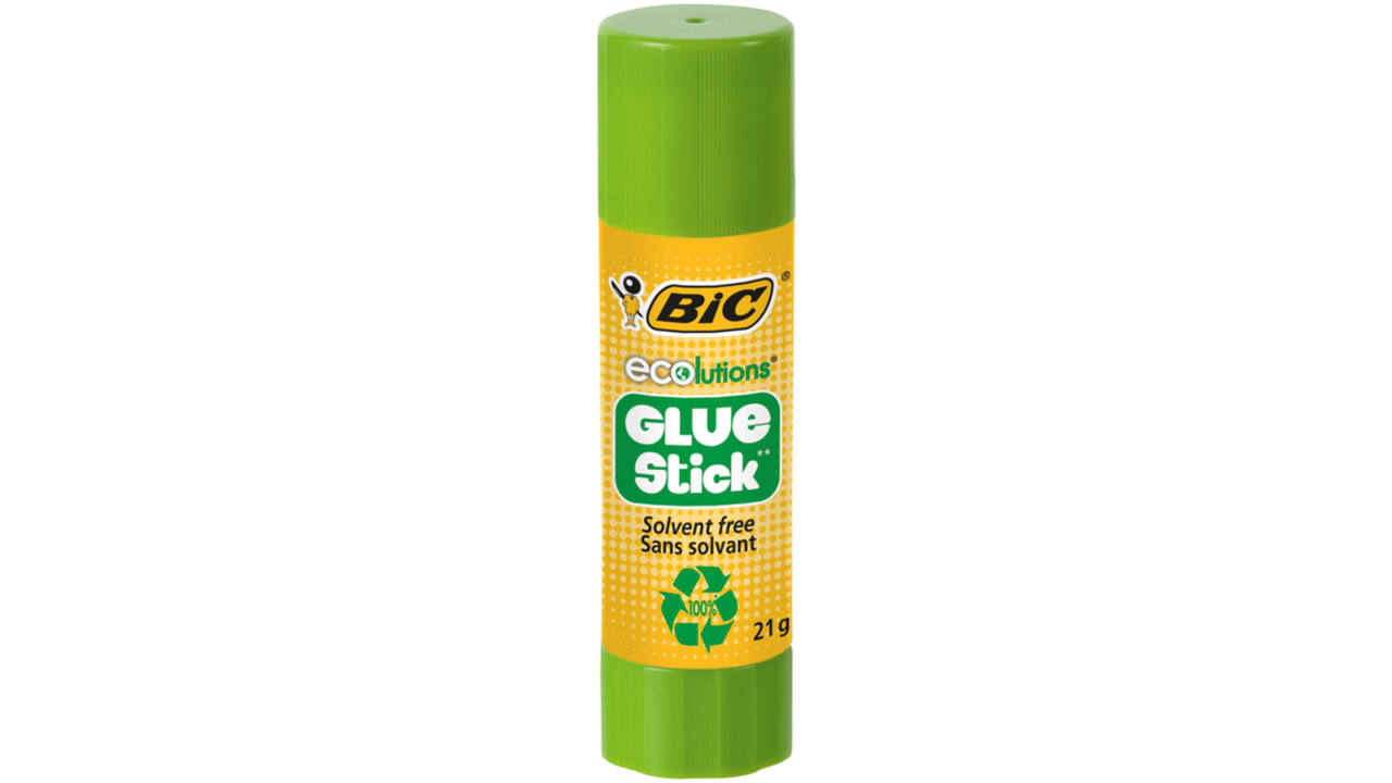 Lijmstift Bic ecolutions 21gr doos à 12+8 gratis
