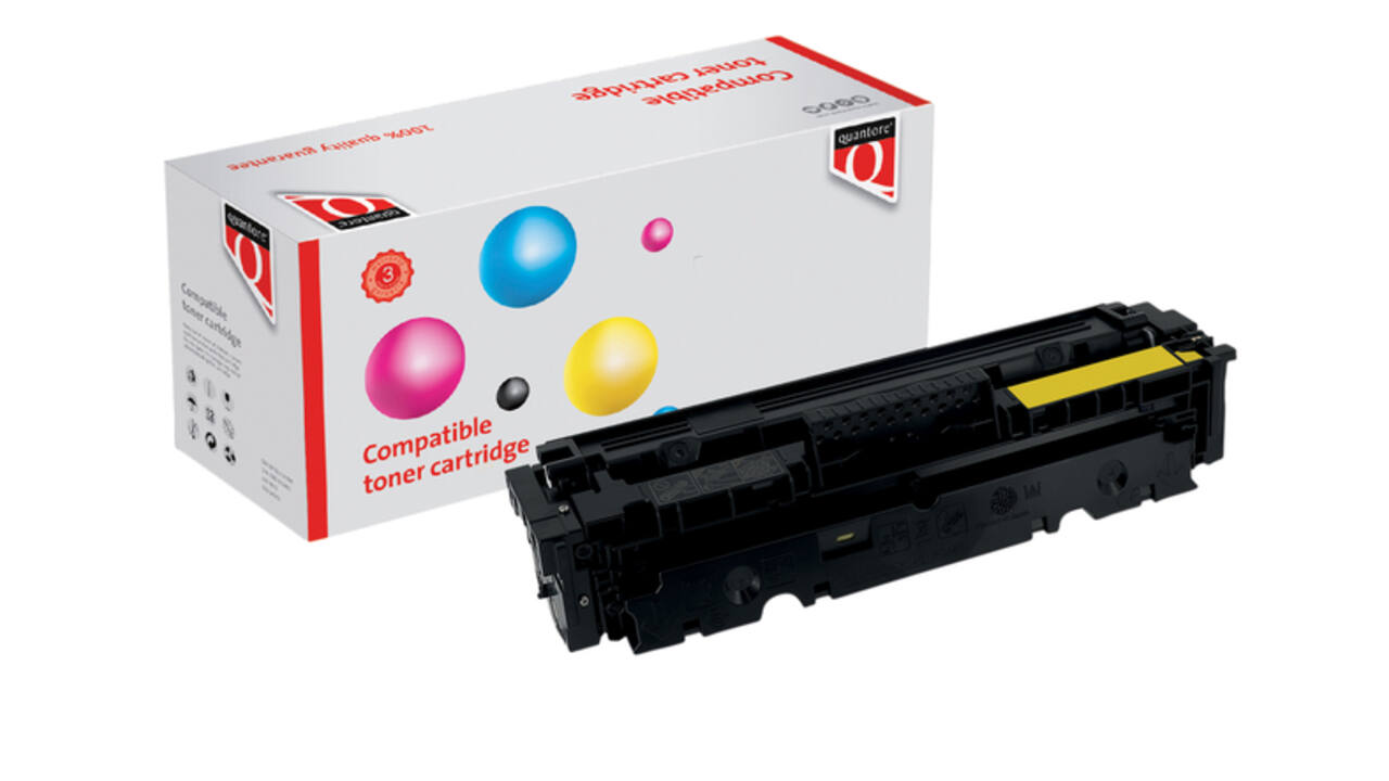 Tonercartridge Quantore alternatief tbv HP W2032X 415X geel