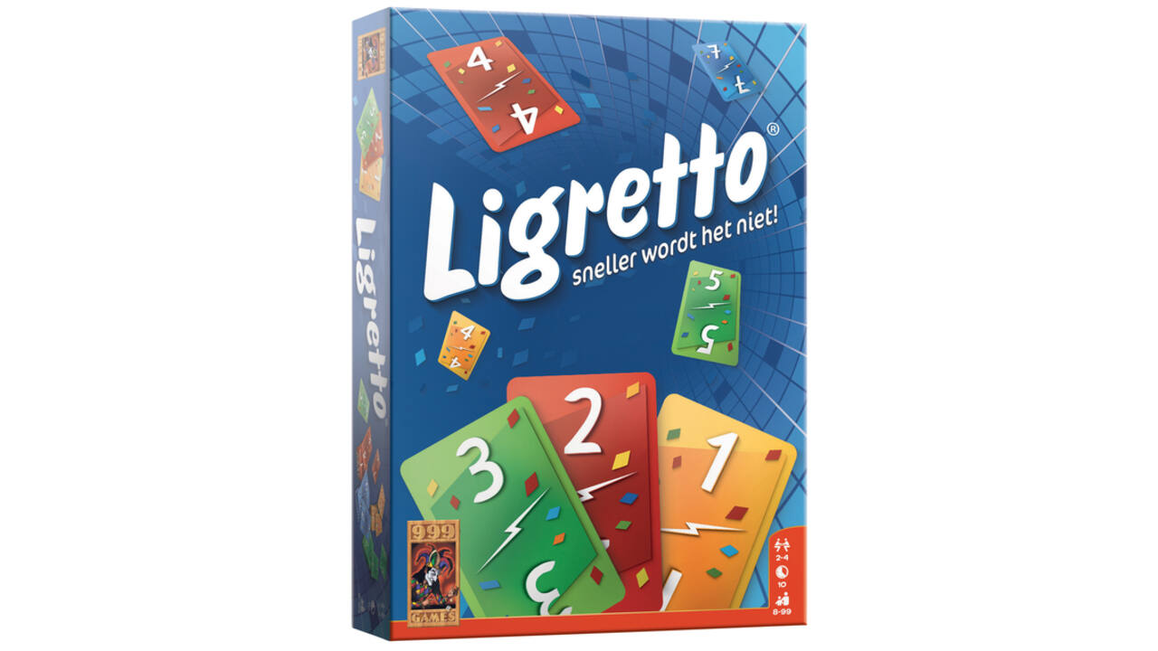 Spel Ligretto blauw