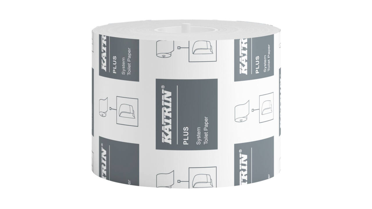 Toiletpapier Katrin Plus systeemrol 2-laags 96m wit 66940