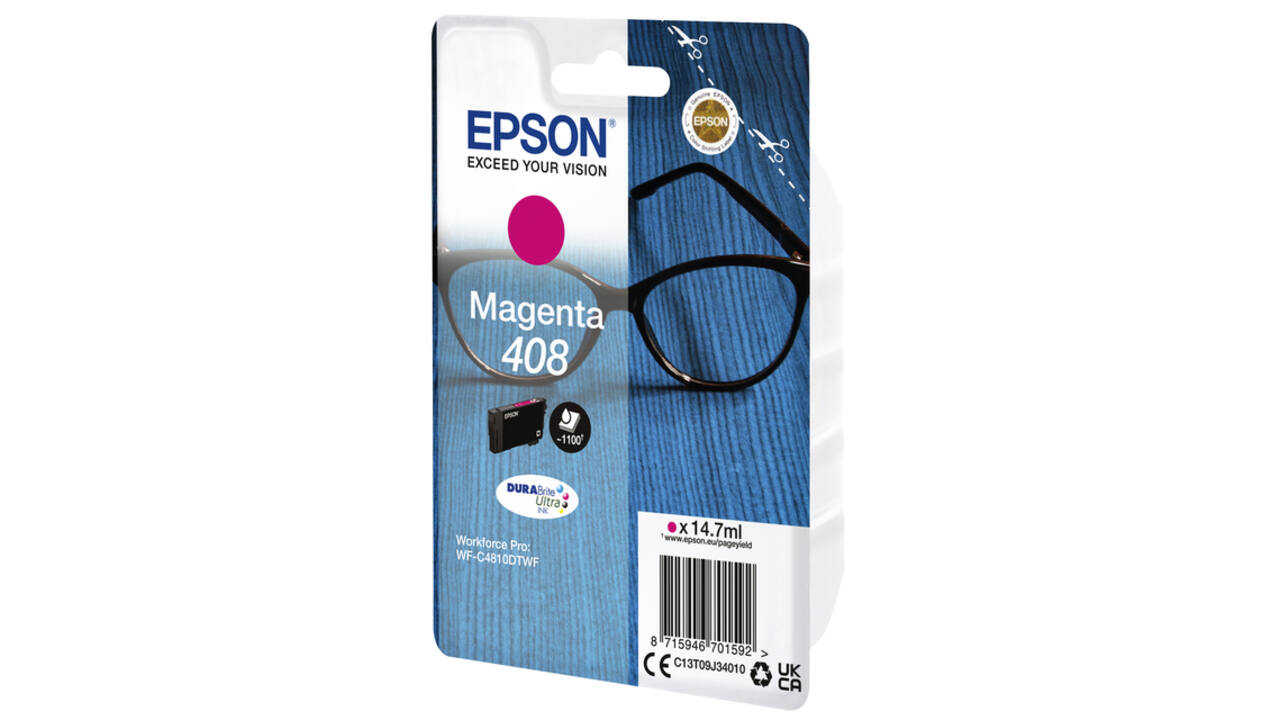 Inktcartridge Epson T09J340 408 rood