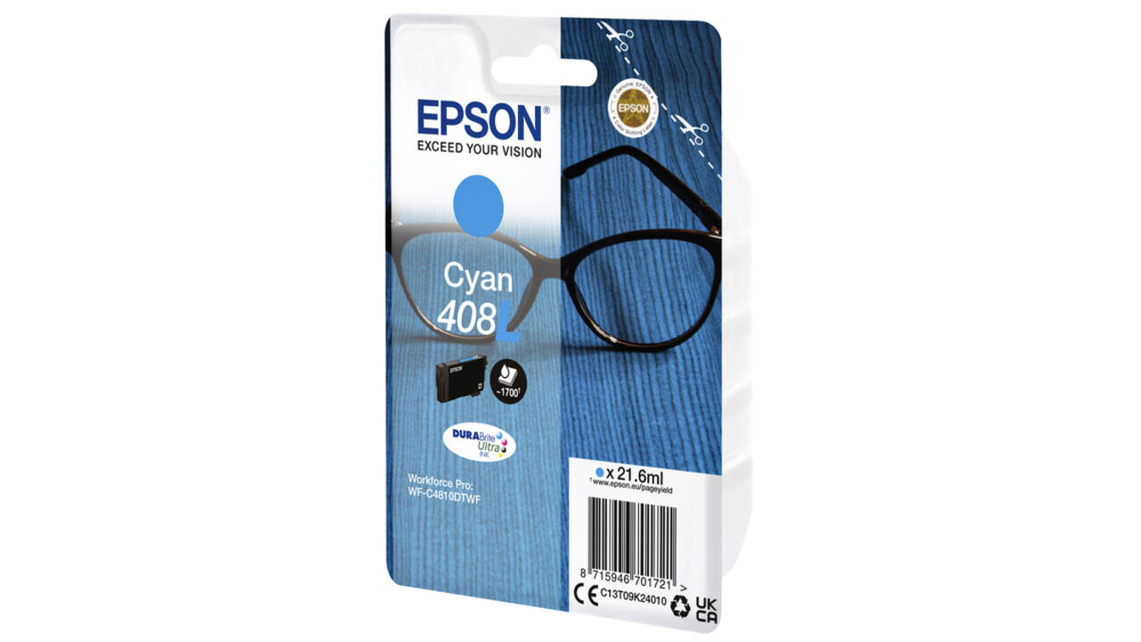 Inktcartridge Epson T09K240 408L blauw