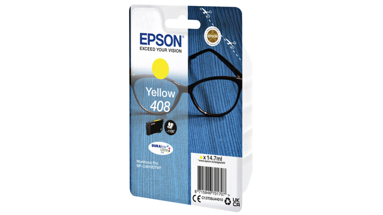 Inktcartridge Epson T09J440 408 geel