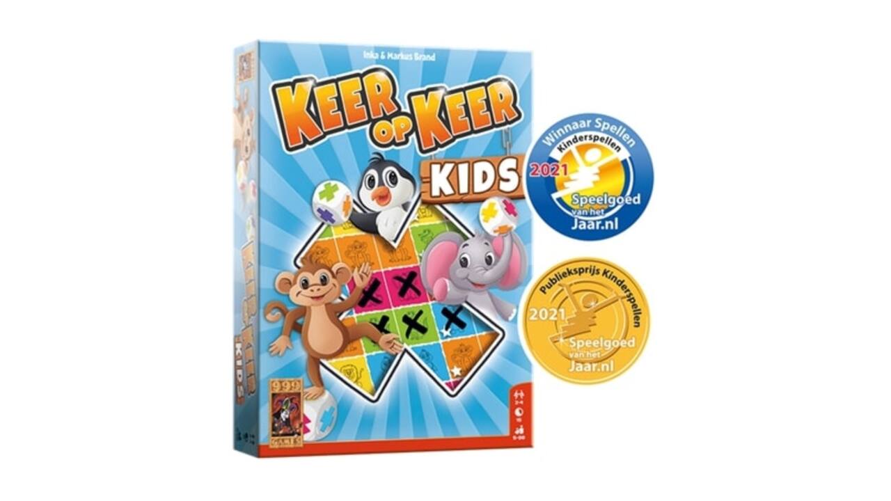 Dobbelspel Keer op Keer kids