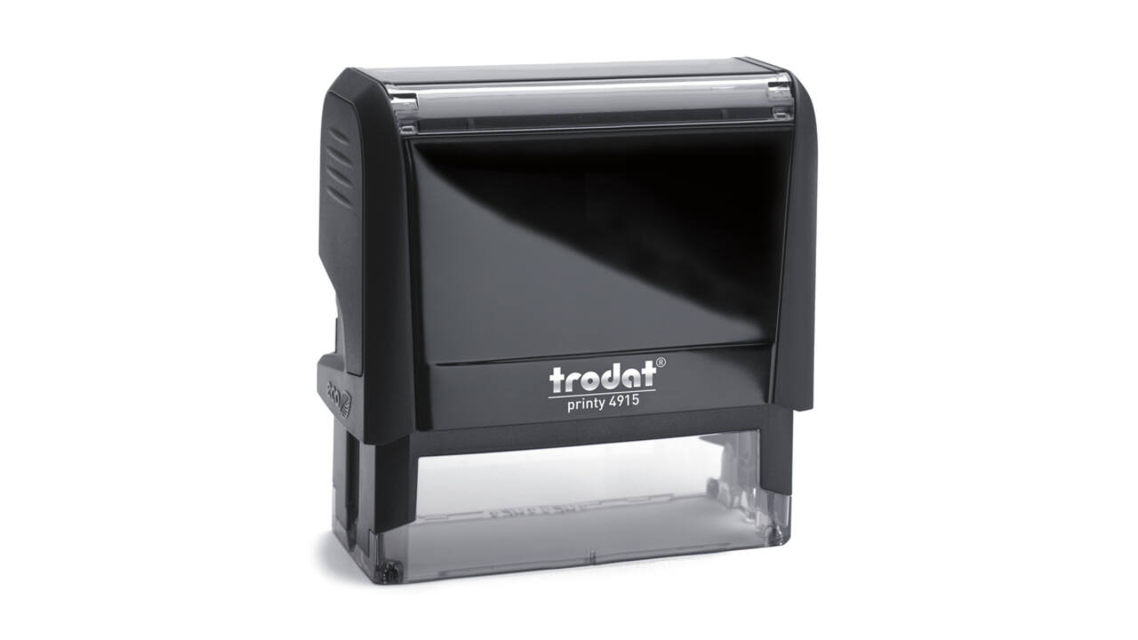 Tekststempel Trodat Printy 4915 personaliseerbaar