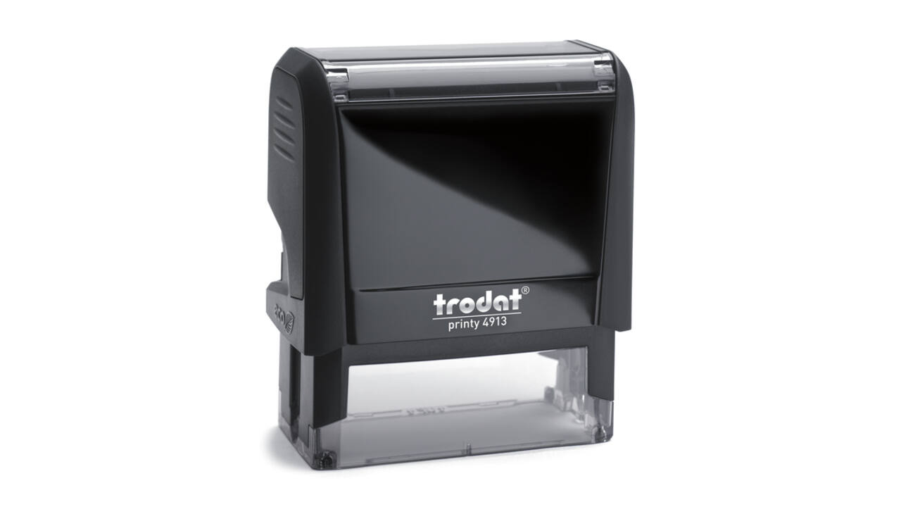 Tekststempel Trodat Printy 4913 personaliseerbaar