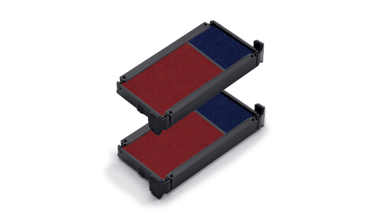 Stempelkussen Trodat Printy 6/4912 2 stuks blauw en rood