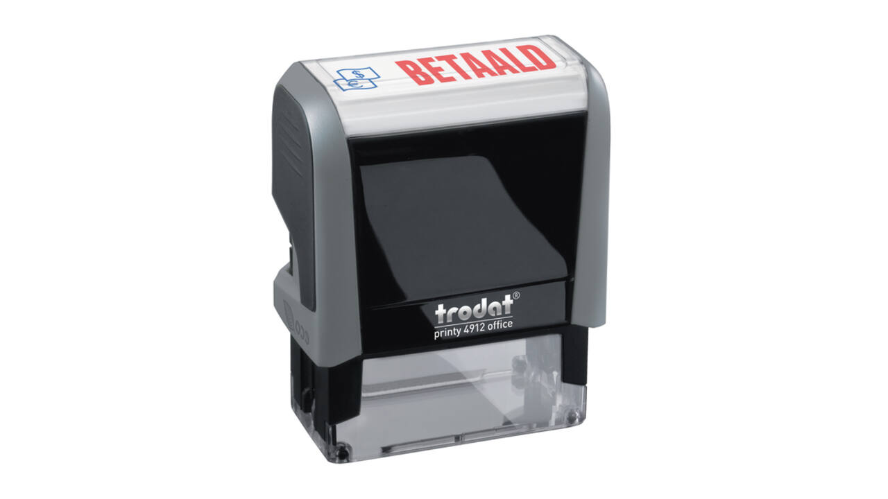 Tekststempel Trodat Printy 4912 Office betaald