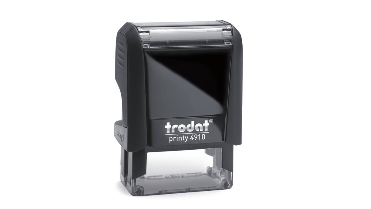Tekststempel Trodat Printy 4910 personaliseerbaar