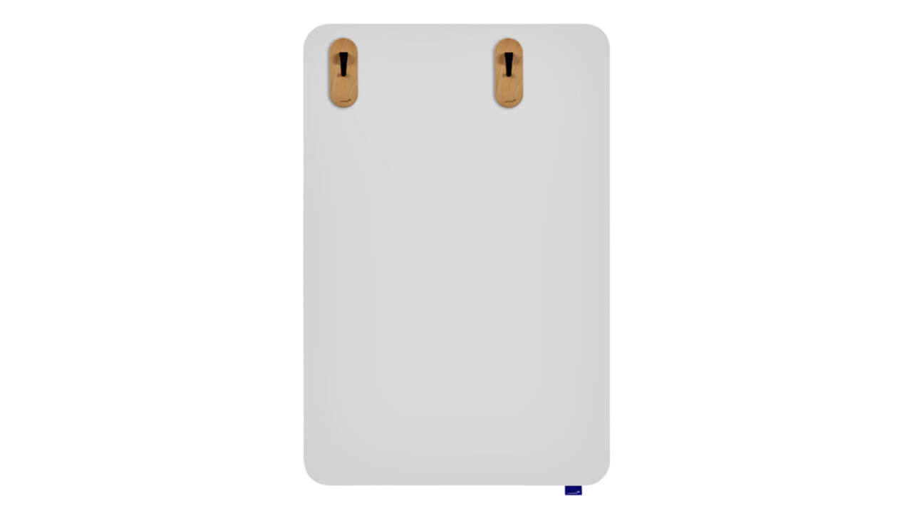 Whiteboard papierhaak Legamaster hout 2 stuks