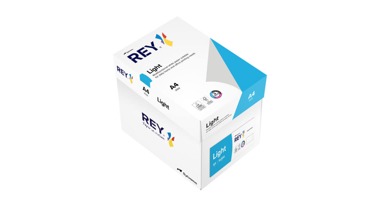Kopieerpapier Rey Office Light A4 75gr wit 500 vel