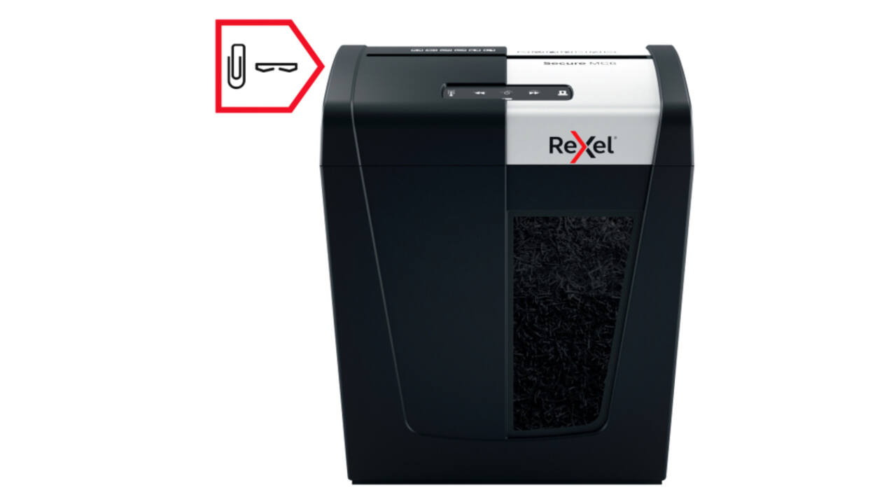 Papiervernietiger Rexel Secure MC6 snippers P5 2x15mm