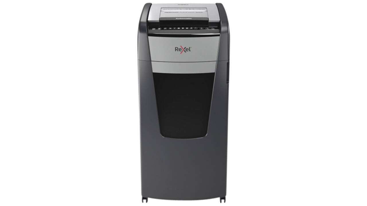 Papiervernietiger Rexel Optimum Auto+ 600X P4 snippers 4x30mm