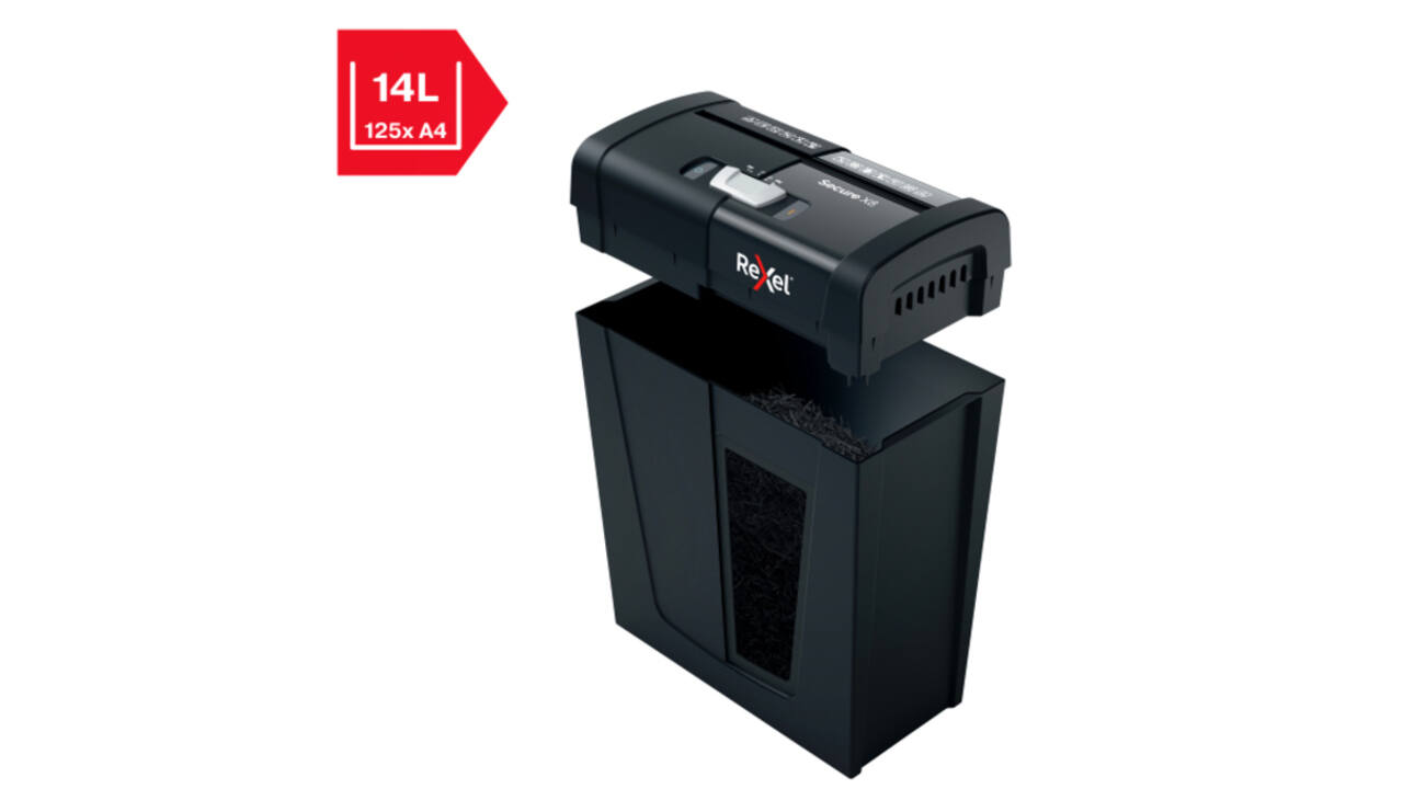 Papiervernietiger Rexel Secure X8 P4 snippers 4x40mm