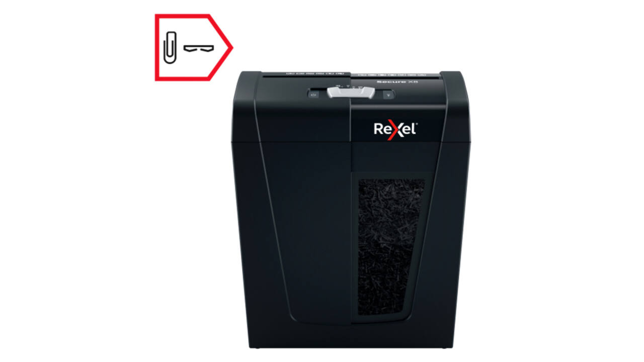 Papiervernietiger Rexel Secure X8 P4 snippers 4x40mm