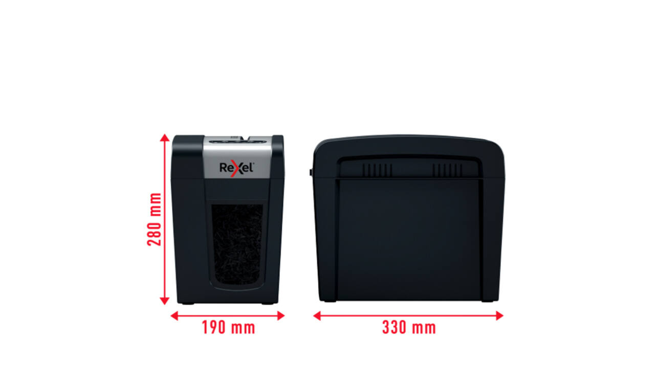 Papiervernietiger Rexel Secure MC3-SL P5 snippers 2x15mm