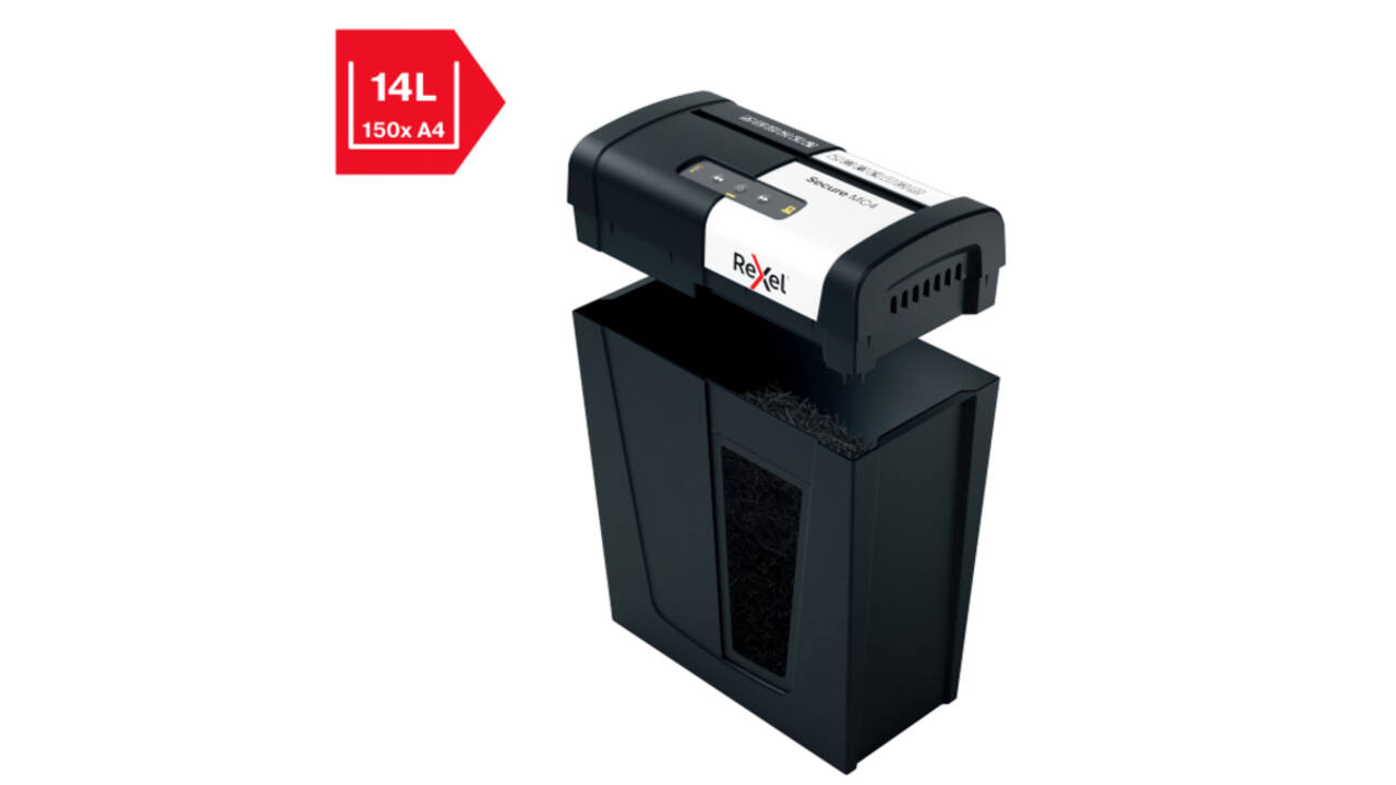 Papiervernietiger Rexel Secure MC4 P5 snippers 2x15mm