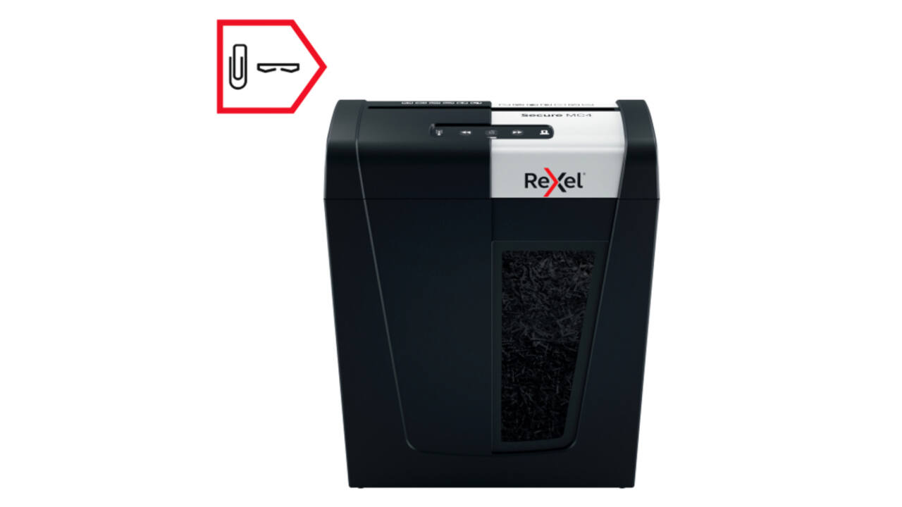 Papiervernietiger Rexel Secure MC4 P5 snippers 2x15mm