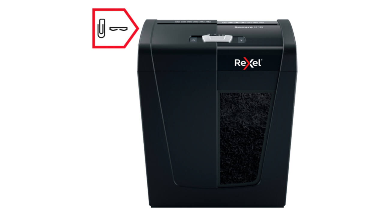 Papiervernietiger Rexel Secure X10 P4 snippers 4x40mm