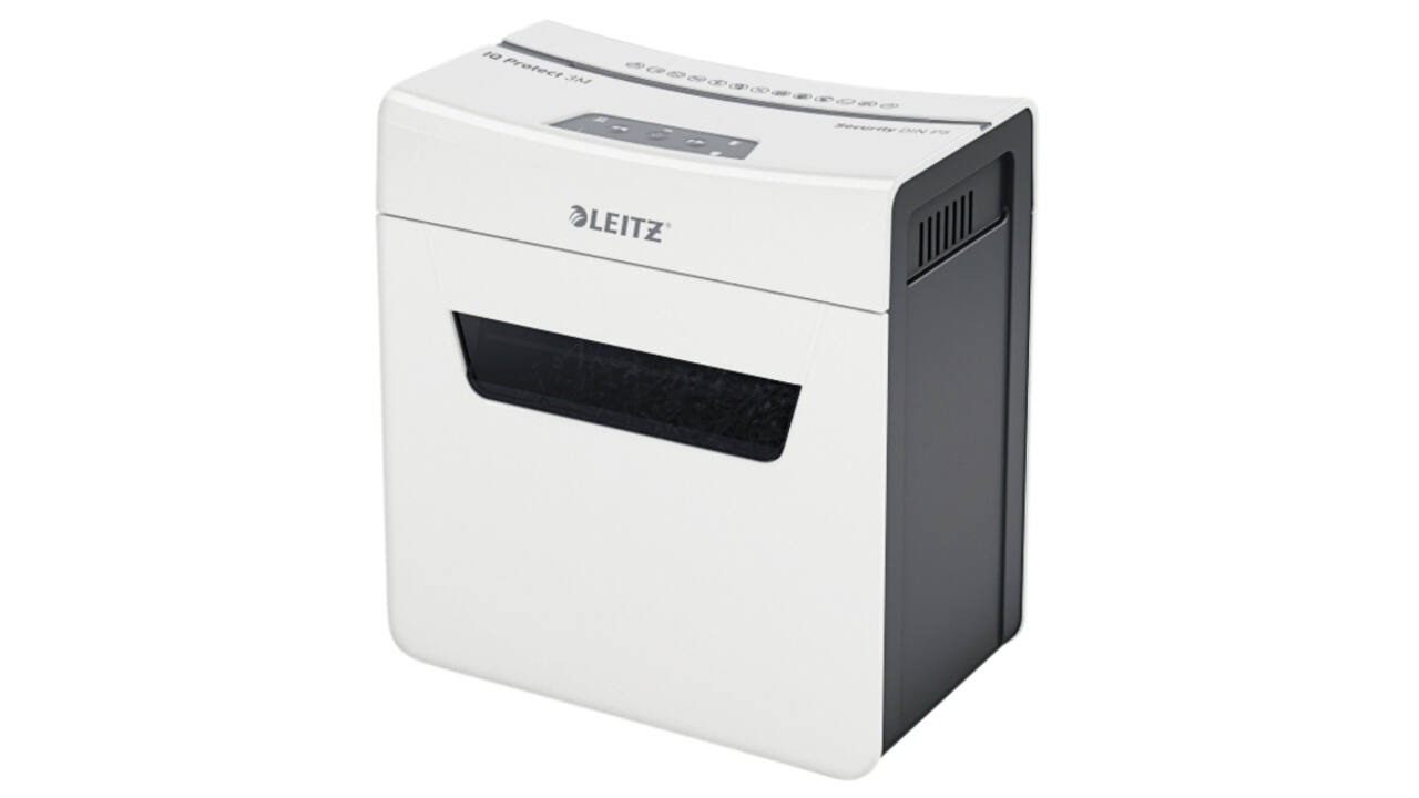 Papiervernietiger Leitz IQ Protect Premium 3M snippers 2x15mm