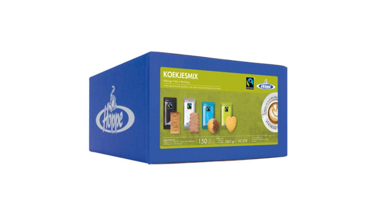 Koekjes Hoppe Fairtrade mix 150 stuks