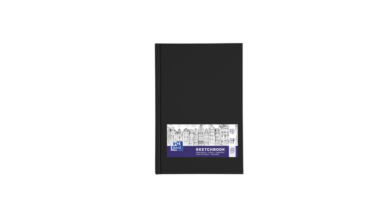 Dummyboek Oxford A6 96 vel 100 gram zwart