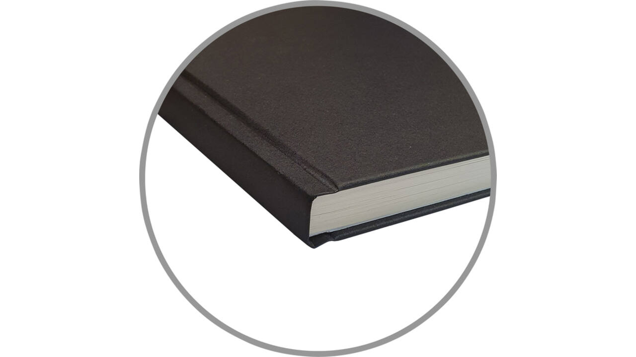 Dummyboek Oxford A6 96 vel 100 gram zwart