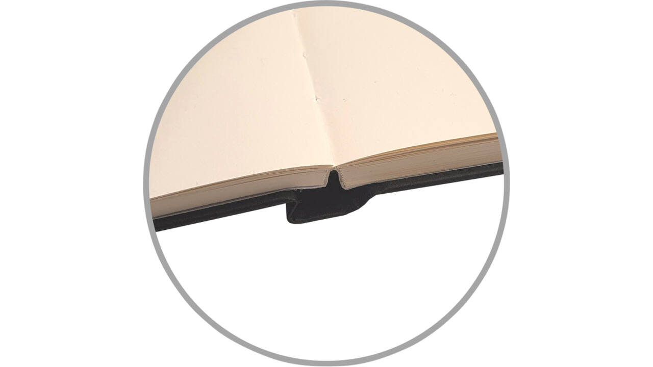 Dummyboek Oxford A6 96 vel 100 gram zwart