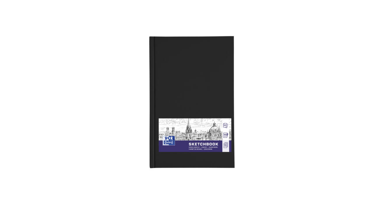 Dummyboek Oxford A5 96 vel 100 gram zwart