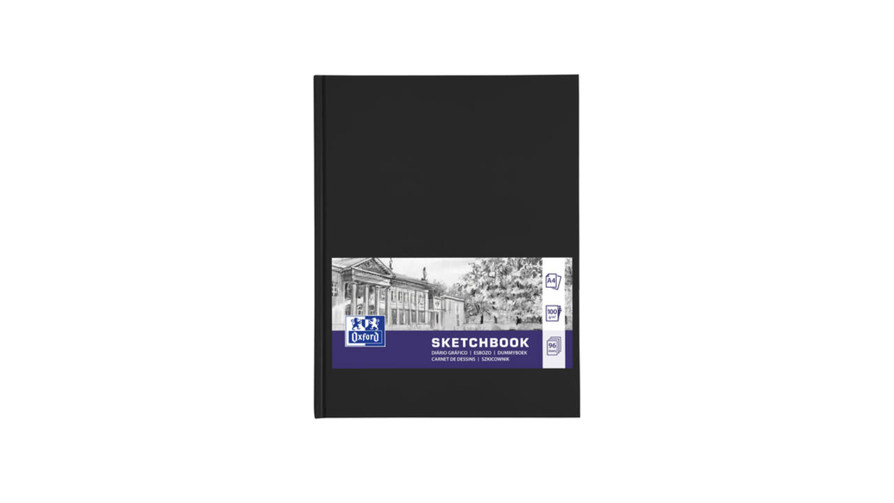 Dummyboek Oxford A4 96 vel 100 gram zwart