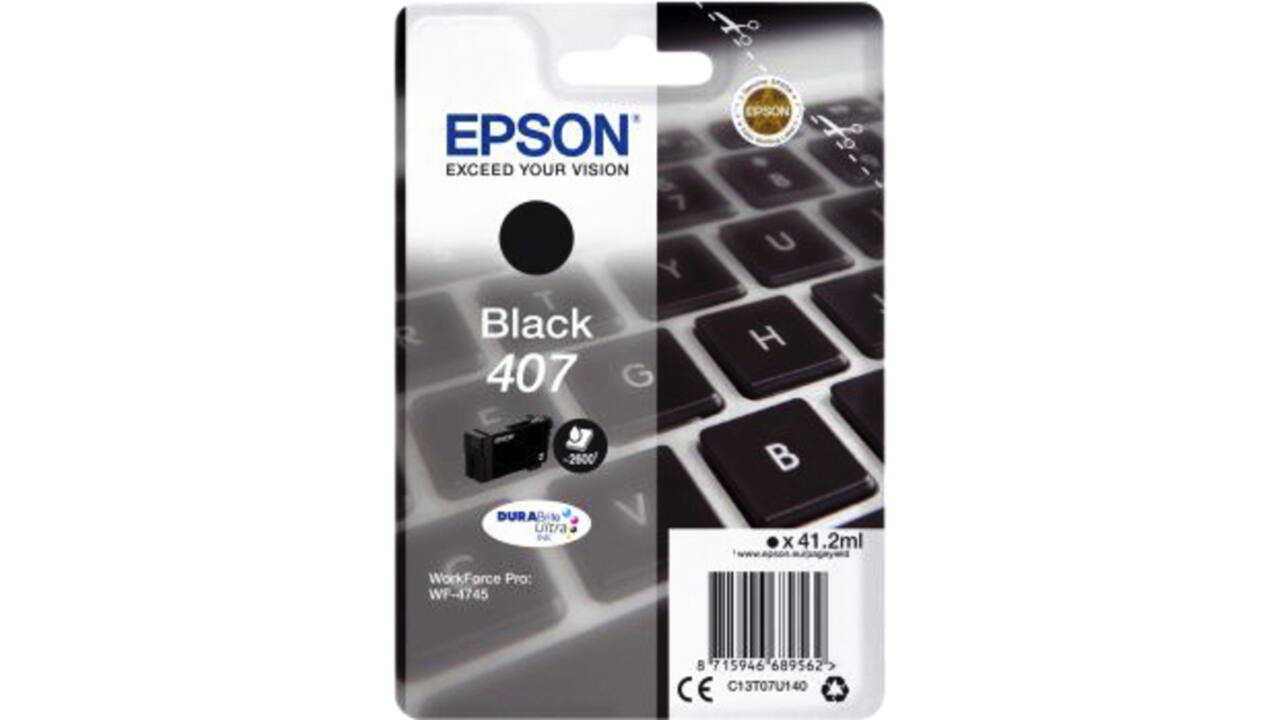 Inktcartridge Epson 407 T07U140 zwart