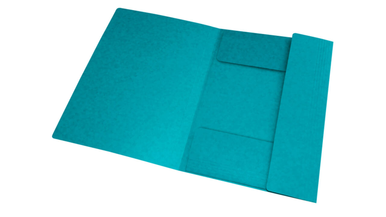 Elastomap Oxford Top File+ A4 aqua