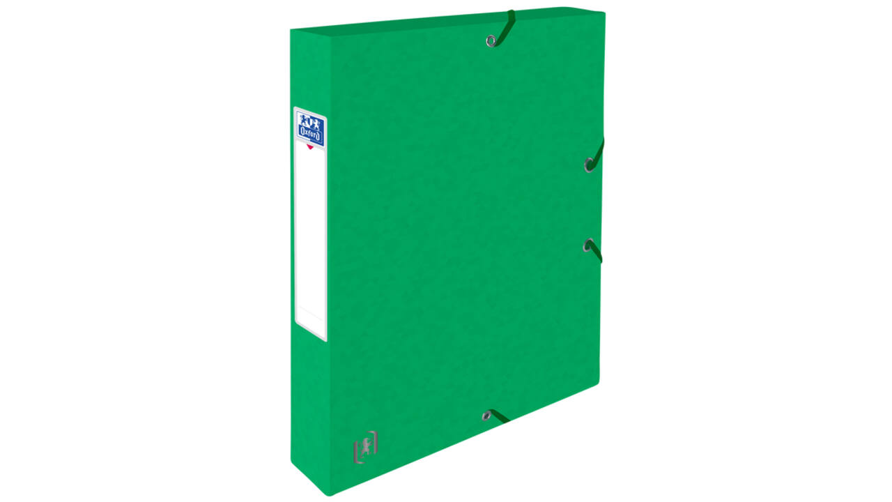 Elastobox Oxford Top File+ A4 40mm groen