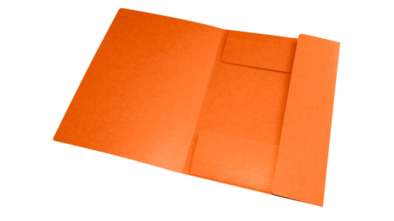 Elastomap Oxford Top File+ A4 oranje