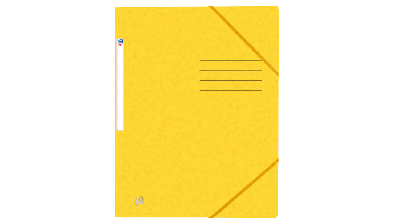 Elastomap Oxford Top File+ A4 geel
