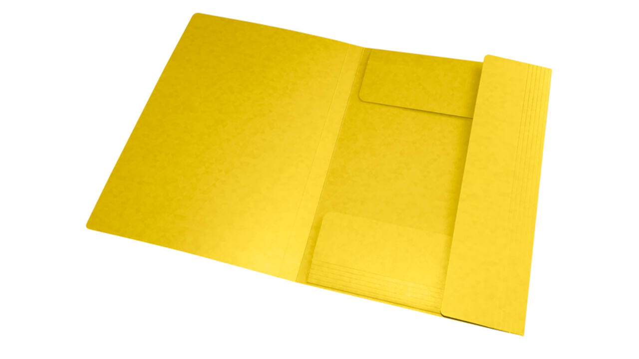 Elastomap Oxford Top File+ A4 geel