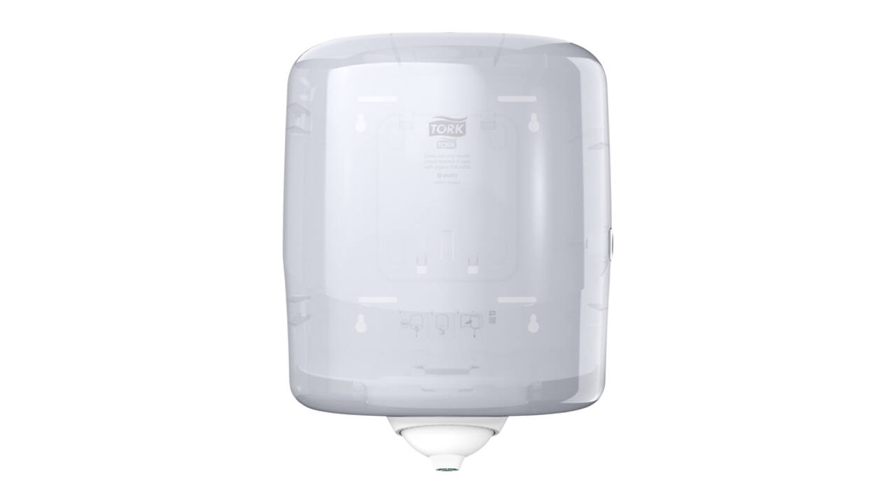 Poetspapierdispenser Tork M4 Reflex Performance wit 473190