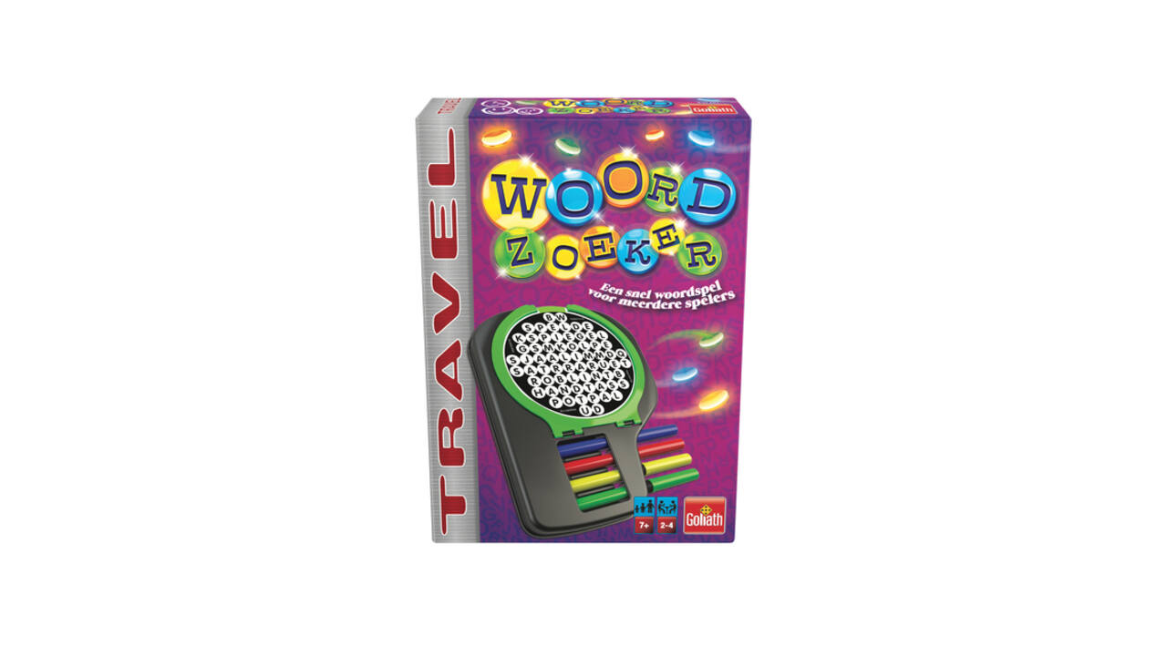 Spel Woordzoeker reiseditie