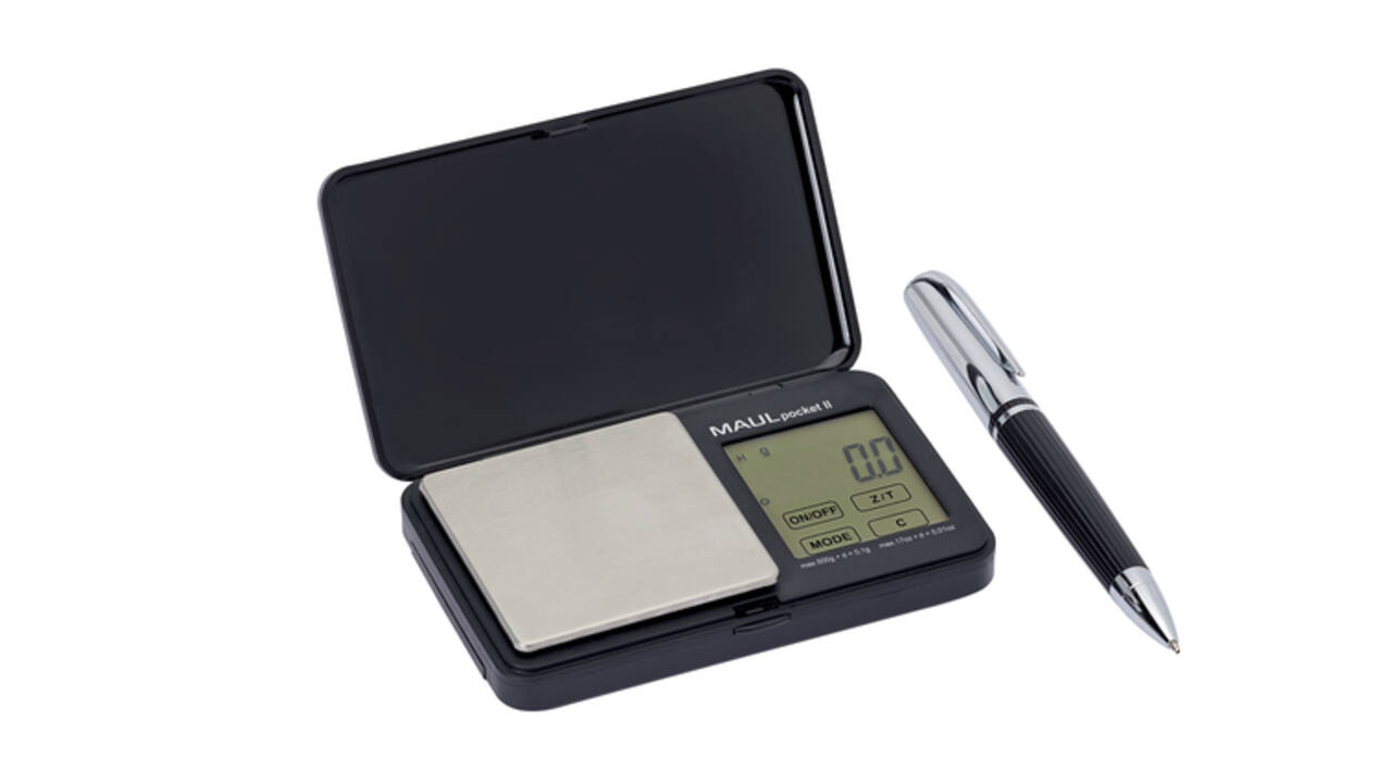 Zakweger MAUL Pocket II tot 500 gram vanaf 0.1 gram