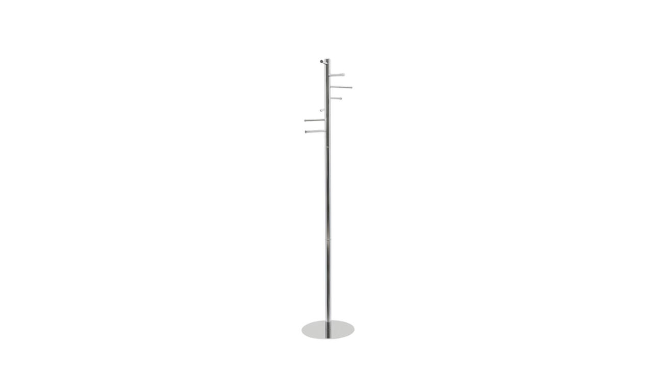 Kapstok MAUL Caurus staand 177cm 7 haken chroom