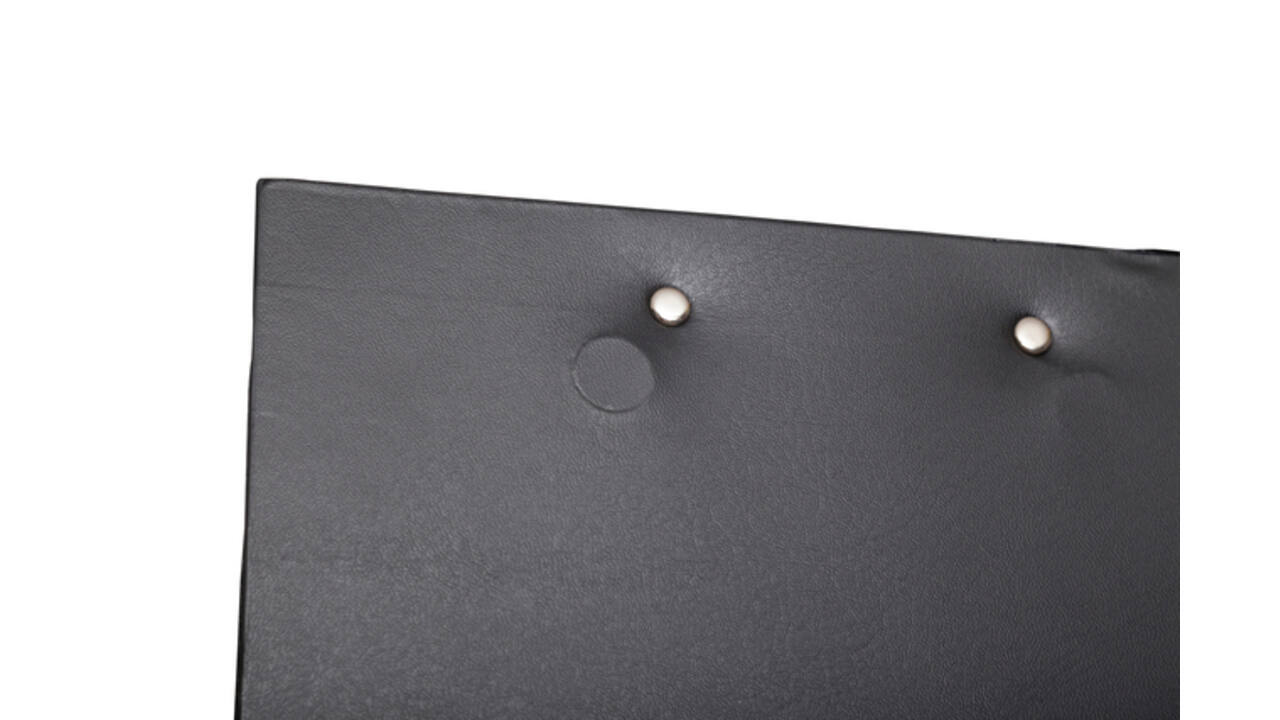 Klembord MAUL A4 staand + 2 magneten achterzijde PVC zwart