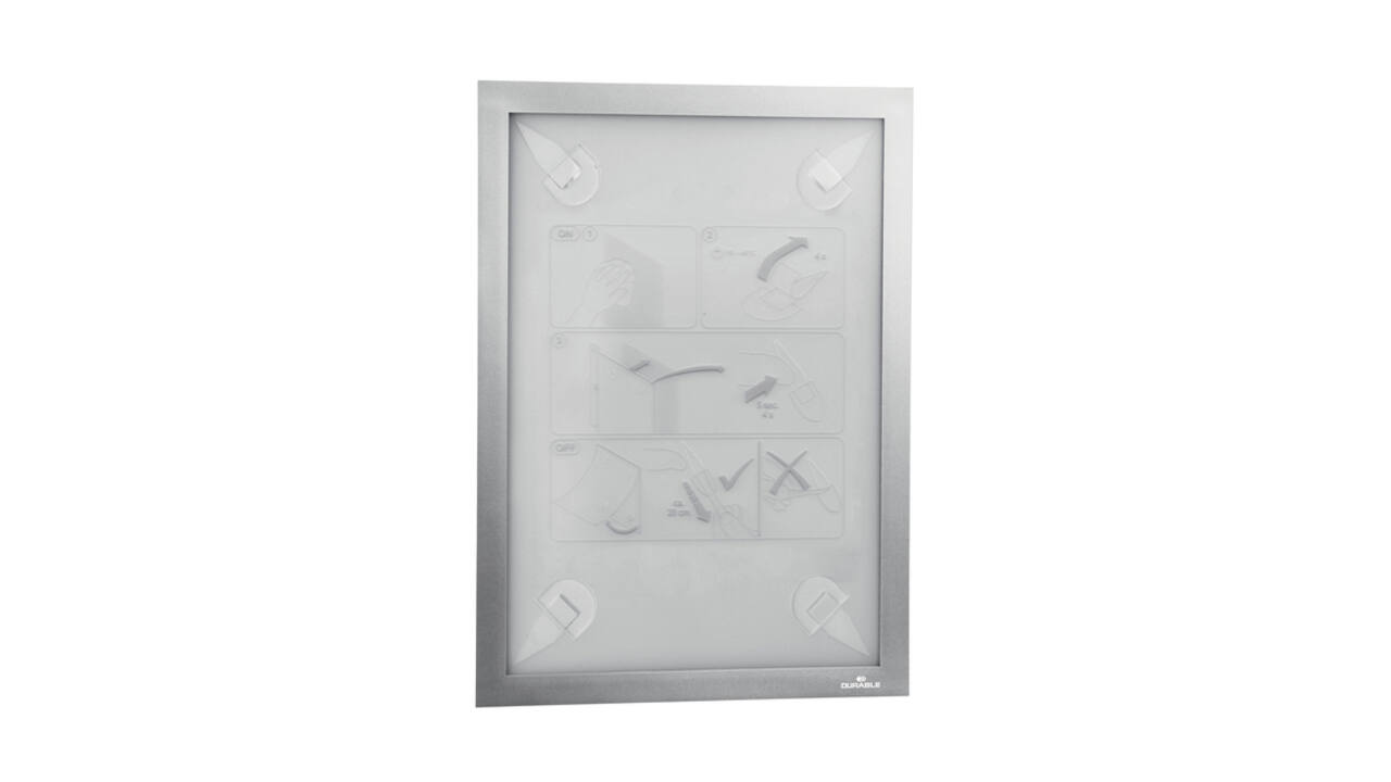 Duraframe Durable 484323 A4 zilver