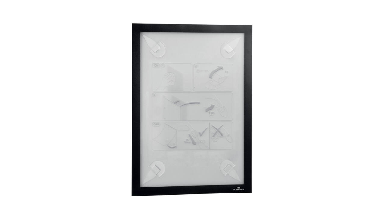 Duraframe Durable 484301 A4 zwart