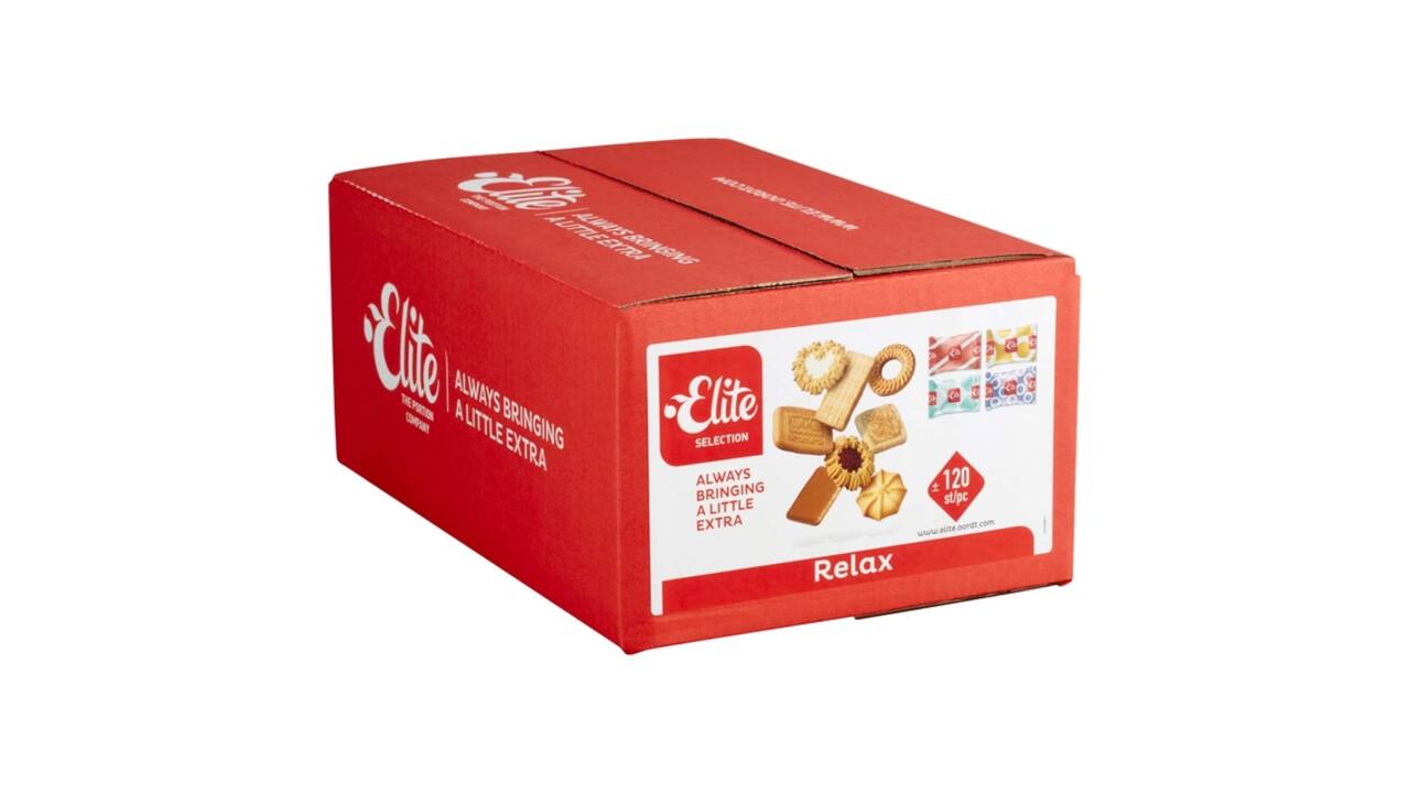 Koekjes Elite Selection Relax mix 120 stuks