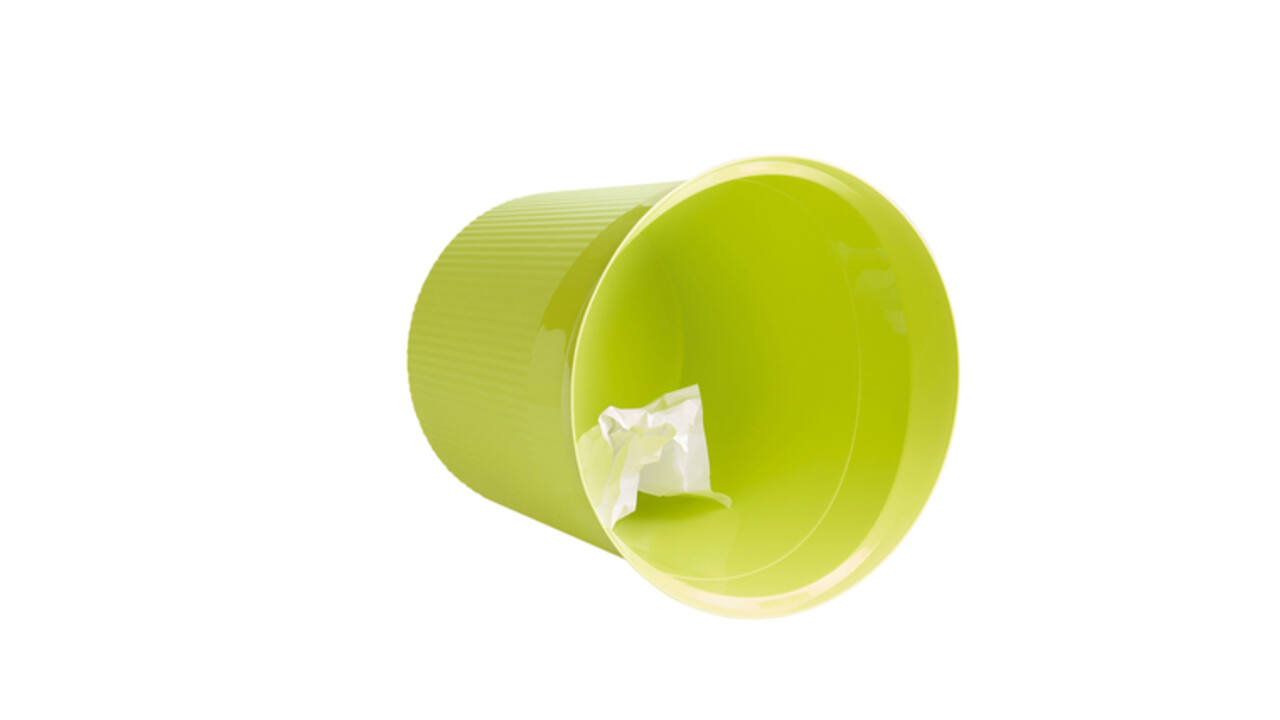Papierbak Han Re-LOOP 13 liter rond limoen