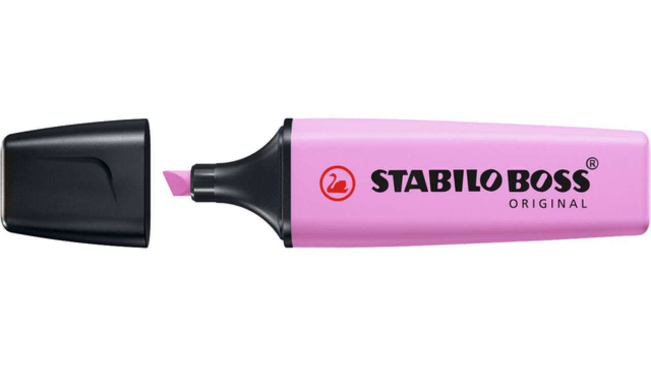 Markeerstift STABILO BOSS Original 70/158 pastel fris fuchsia